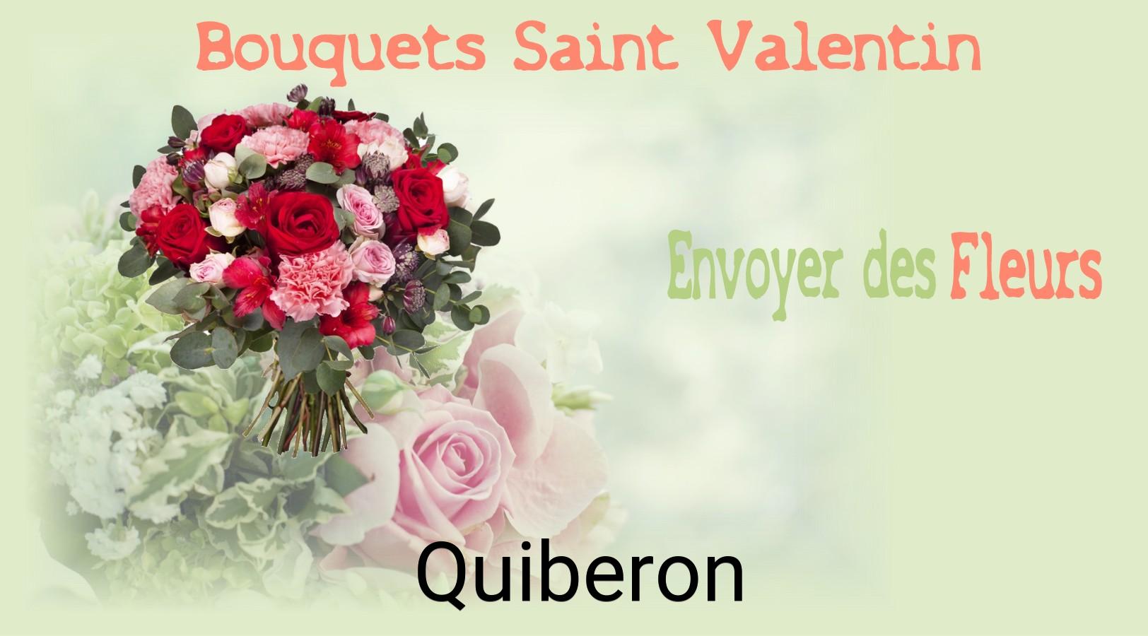 Roses de Saint-Valentin livrées à Quiberon